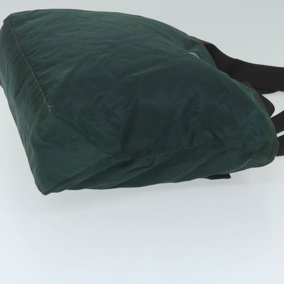 PRADA Tote Bag Nylon Green Auth ac2533 - Picture 4 of 16